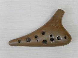 T506【中古品】(YOKO)オカリナ　長野県の作品　ソプラノC管【運指タイプ4】