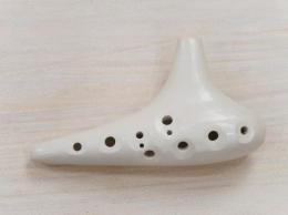 T528【中古品】(和)オカリナ　ソプラノC管【運指タイプ2】