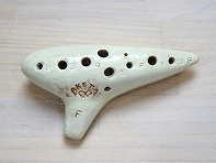 T581【中古品】(アケタ)オカリナ　RT-2F コルネチーノ　ソプラノF管