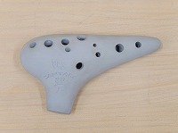 T596【中古品】(カンターレ)オカリナ　茨城県の作品　ソプラノF管　カラーモデル