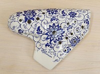 T600【中古品】(Osawa)トリプルオカリナ　アニバーサリー　バスC管