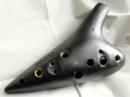 m146【中古品】(ティアーモ)オカリナ　黒陶メゾフォルテモデル　アルトC管